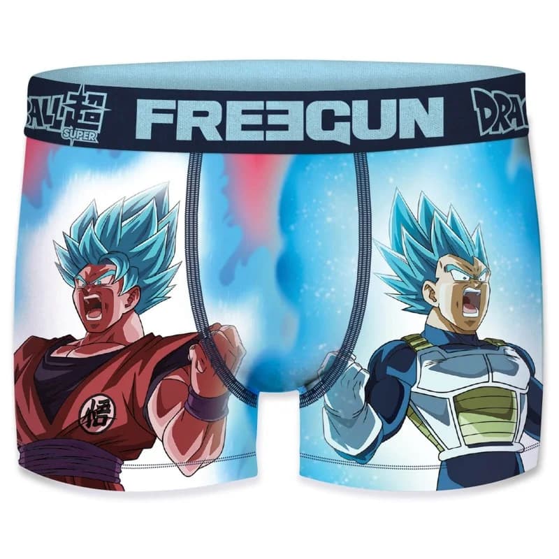 Freegun - Boxer Homme Dragon Ball Super M Bleu