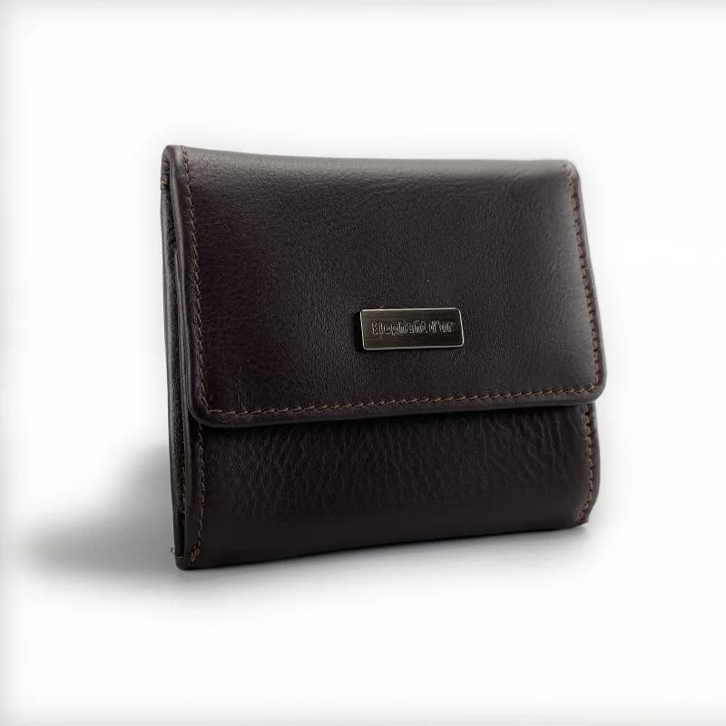 Elephant d'Or - Porte Monnaie en Cuir - Taille 10cm*8,5cm Marron