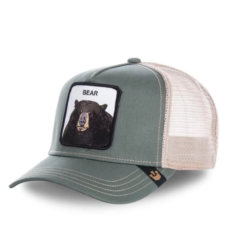 Goorin Bros - Casquette Trucker BEAR - Ours Taupe Taille Unique