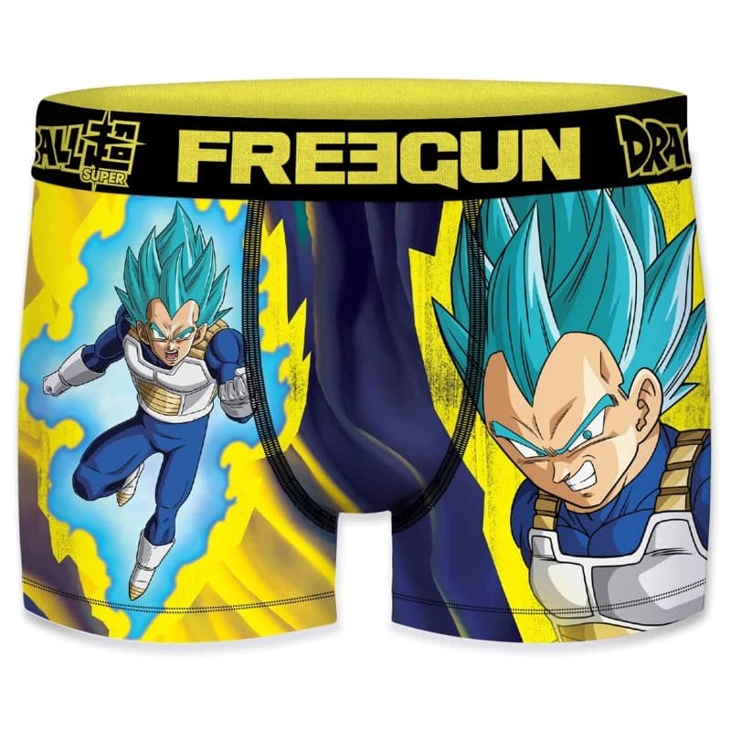 Freegun - Boxer Homme Dragon Ball Super XXL Jaune