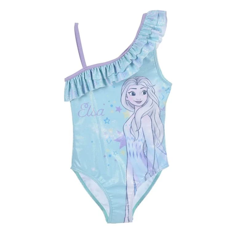 French Market - Maillot de Bain 1 pièce Fille Frozen - La reine des neiges Turquoise 4 ans