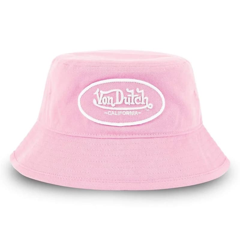 Von Dutch - Chapeau Bob "Basic Colors" Rose L/XL
