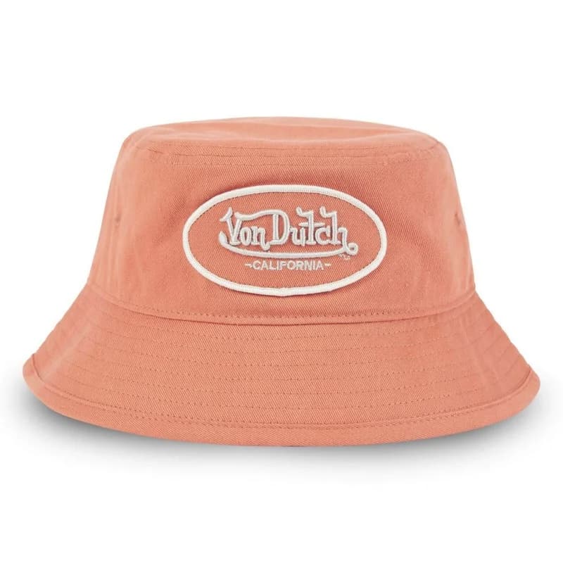 Von Dutch - Chapeau Bob "Basic Colors" Orange S/M