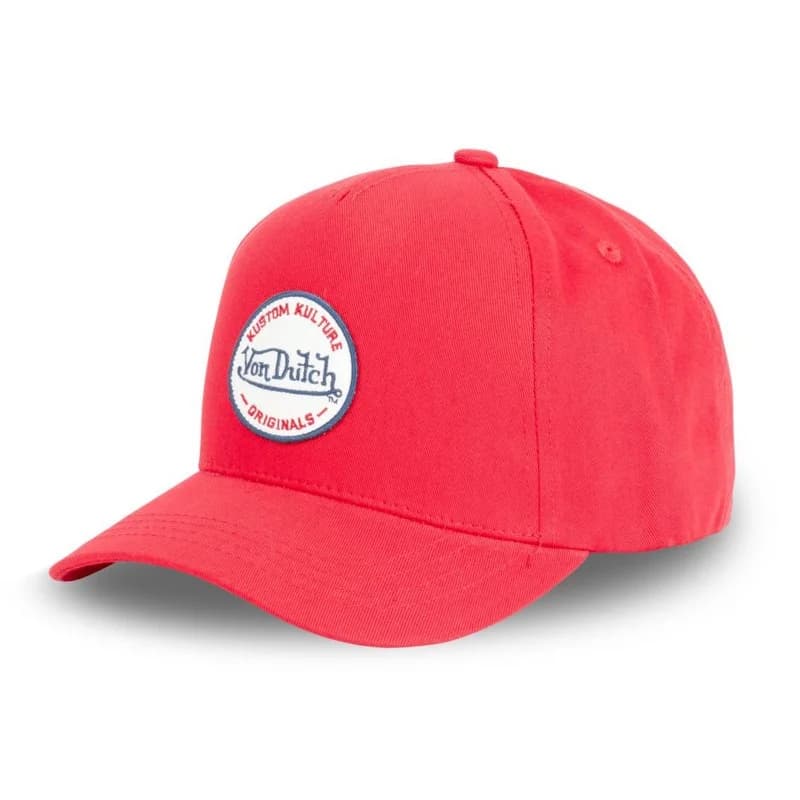 Von Dutch - Casquette Baseball Color Originals Rouge Taille Unique