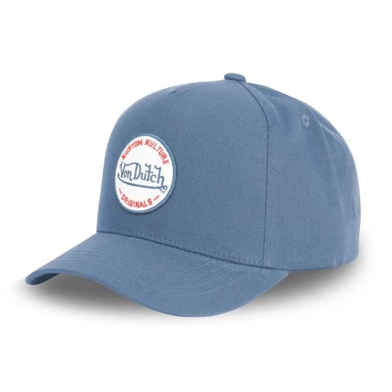Von Dutch - Casquette Baseball Color Originals Bleu Jeans Taille Unique