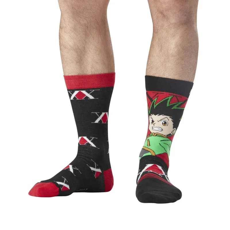 Capslab - Chaussettes de Ville "Hunter X Hunter" Rouge 39-42