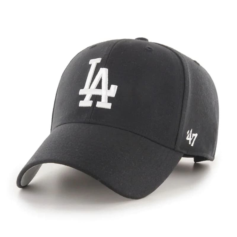 '47 Brand - Casquette MLB Los Angeles Dodgers MVP Snapback Noir Noir Taille Unique