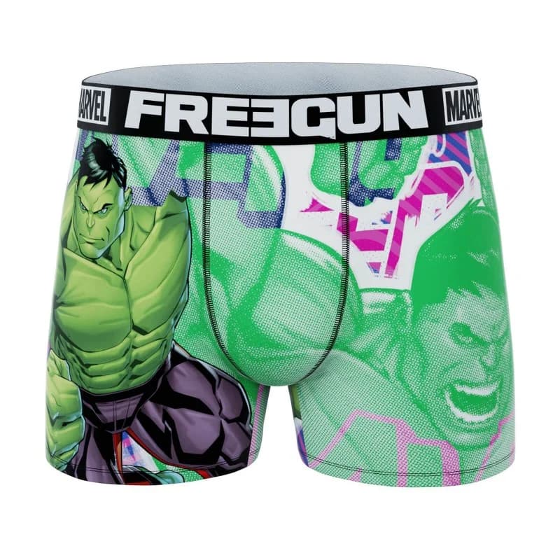 Freegun - Boxer Homme Marvel Hulk XXL Multicouleur