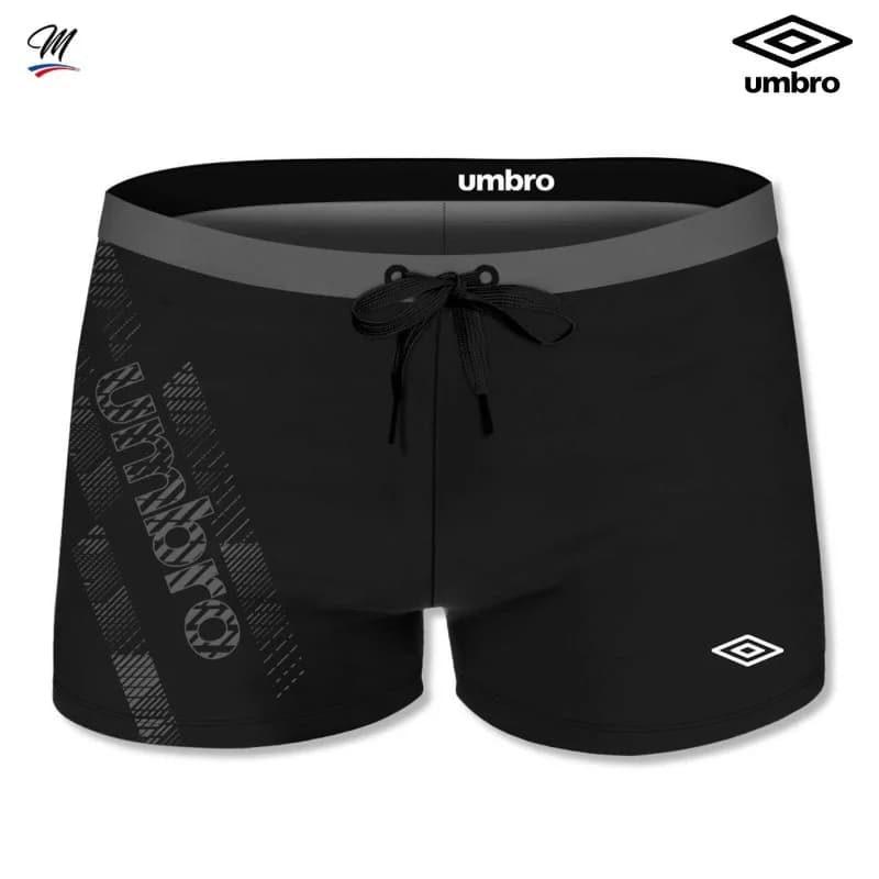 Umbro - Maillot de Bain Homme "Umbro Big Logo" M Gris