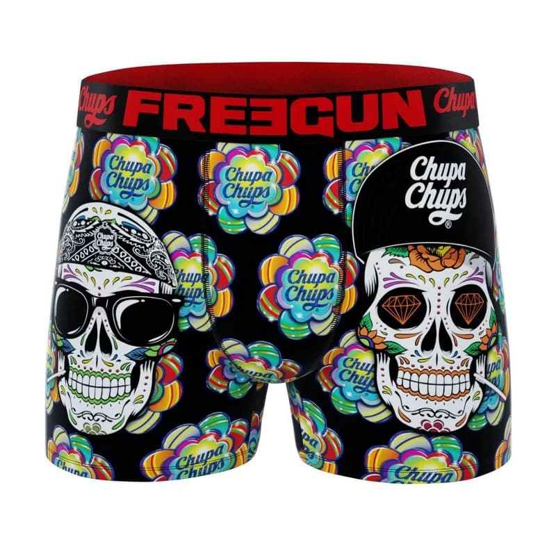 Freegun - Boxer Homme Microfibre "Chupa Chups" XXL Multicouleur