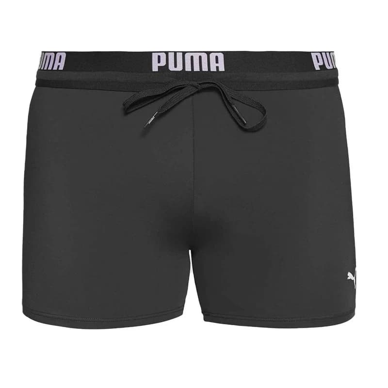 PUMA - Maillot de Bain Trunk Homme "Logo" M Noir
