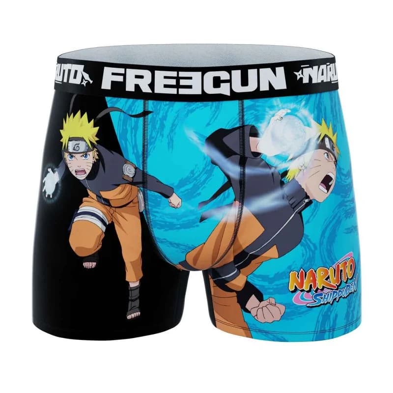 Freegun - Boxer Garçon Naruto Shippûden 14-16 ans Bleu