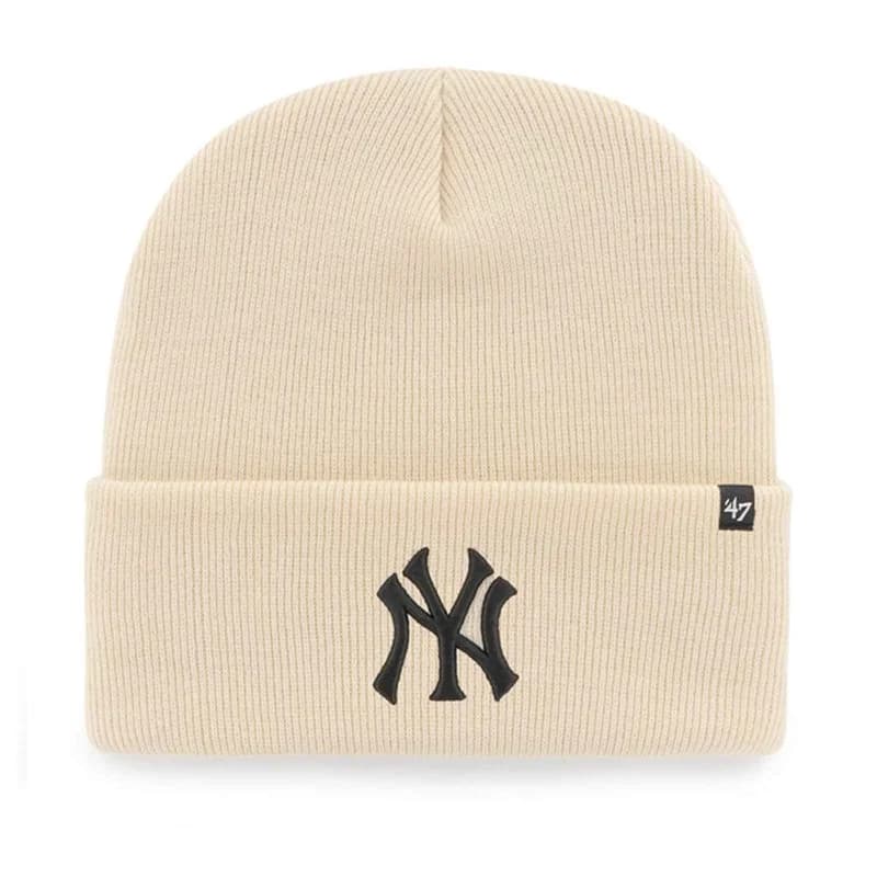 '47 Brand - Bonnet MLB New York Yankees Haymaker Natural Crème Taille Unique Natural