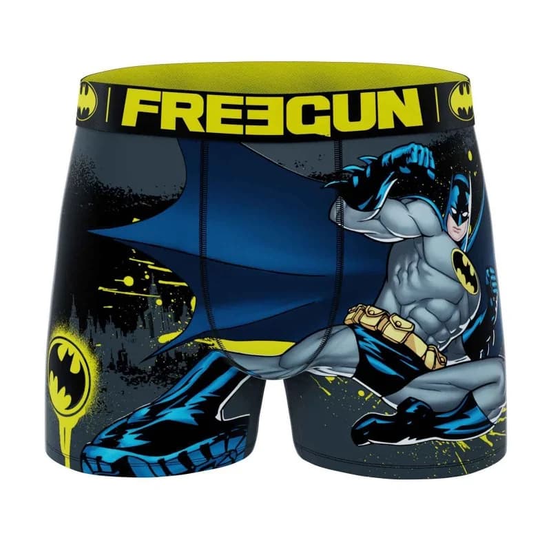Freegun - Boxer Homme DC Comics Batman "Dark Night" S Bleu