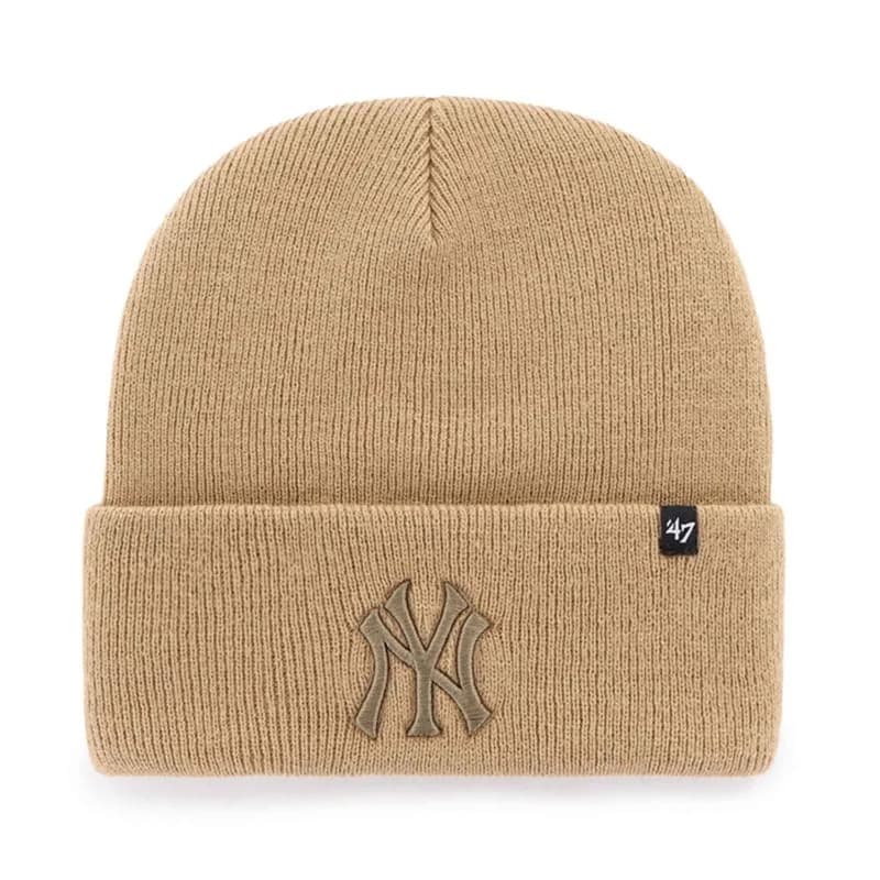 '47 Brand - Bonnet MLB New York Yankees Haymaker "Beige" Taille Unique Beige 2