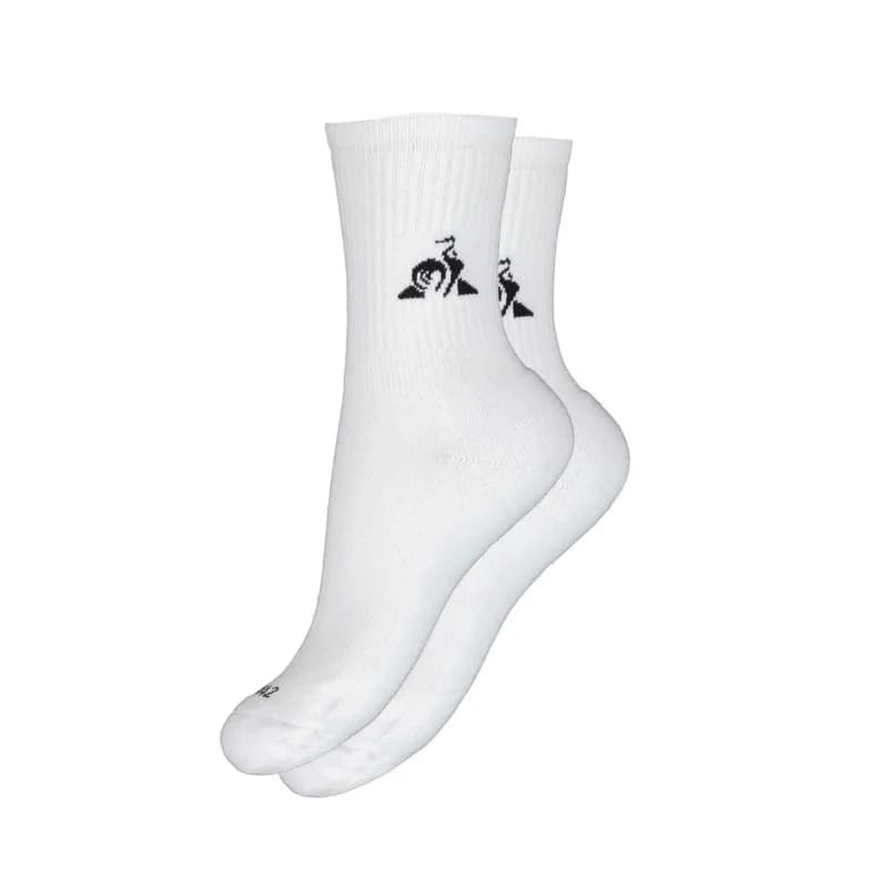 Le Coq Sportif - Chaussettes de Sport "Teamsport Tennis" Blanc 39-42
