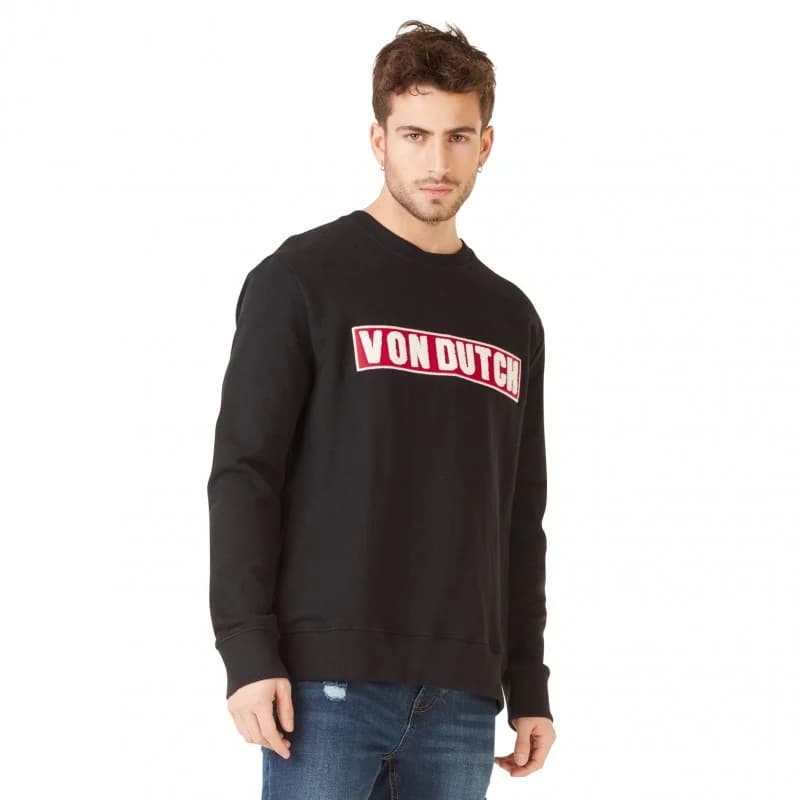 Von Dutch - Sweat Clint Noir Logo Rouge XXL Multicouleur