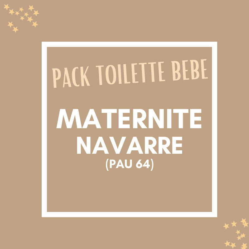 Pack toilette bébé maternité Navarre