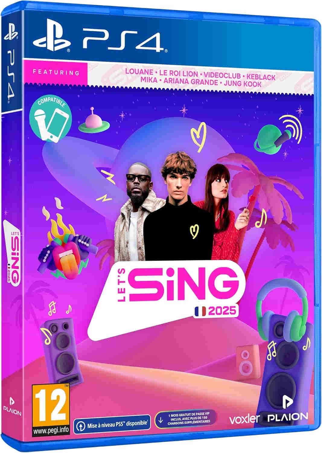 Let's Sing 2025 PS4