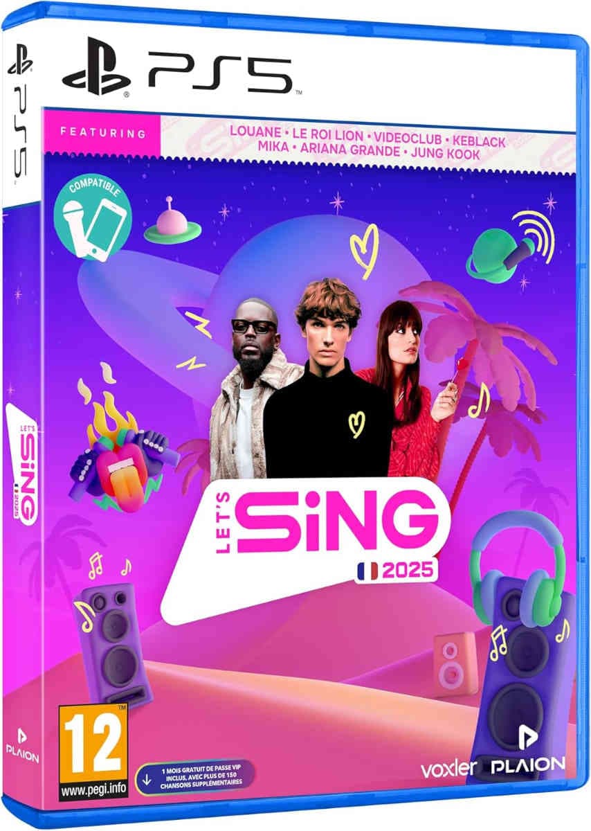 Let's Sing 2025 PS5
