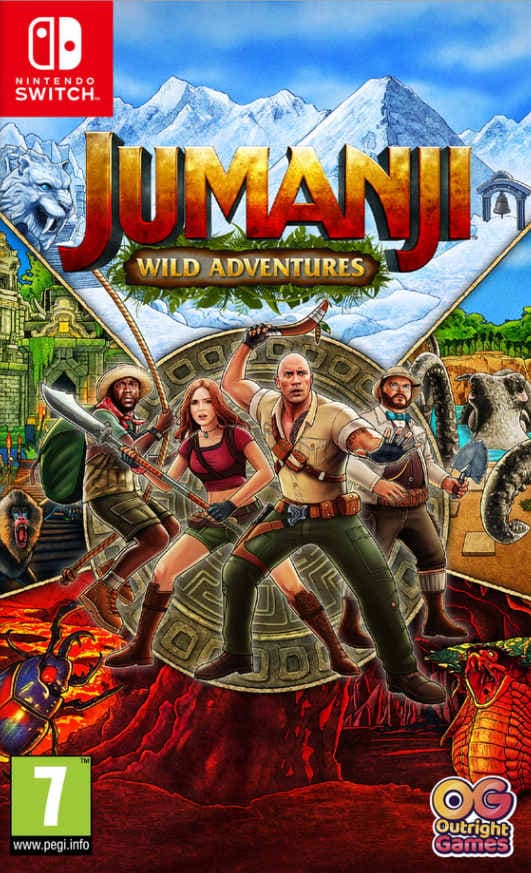 Jumanji: Aventures Sauvages Switch