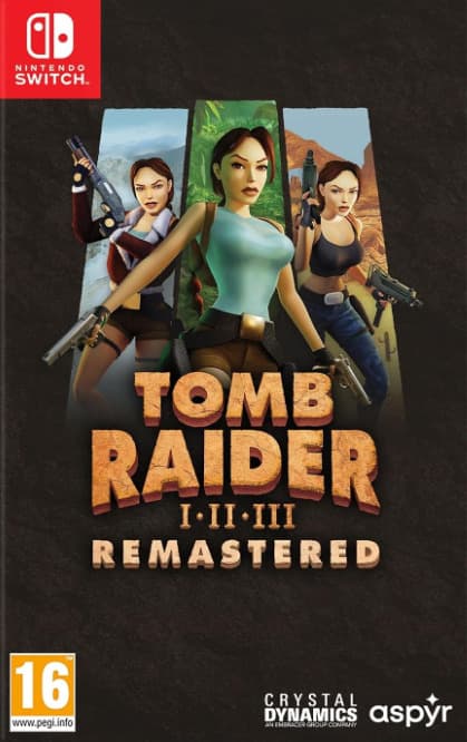 Tomb Raider I-III Remastered Switch Excellent etat Occasion