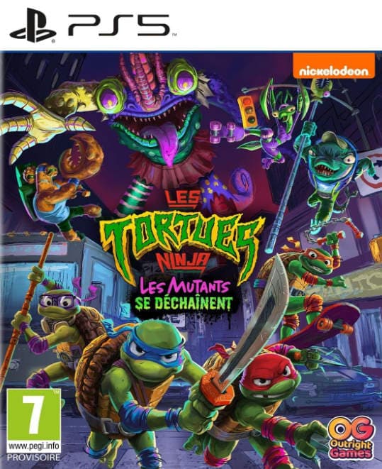 Les Tortues Ninja Les Mutants se dechainent PS5