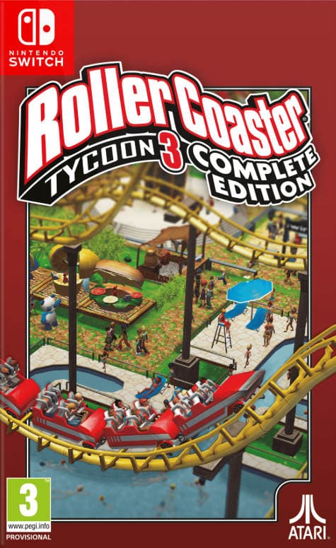 RollerCoaster Tycoon 3 Switch Excellent etat Occasion