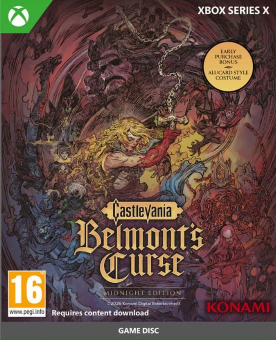 Castlevania Belmont's Curse Xbox Series