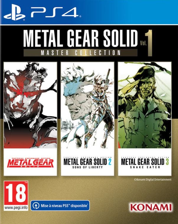 Metal Gear Solid Master Collection Vol 1 PS4