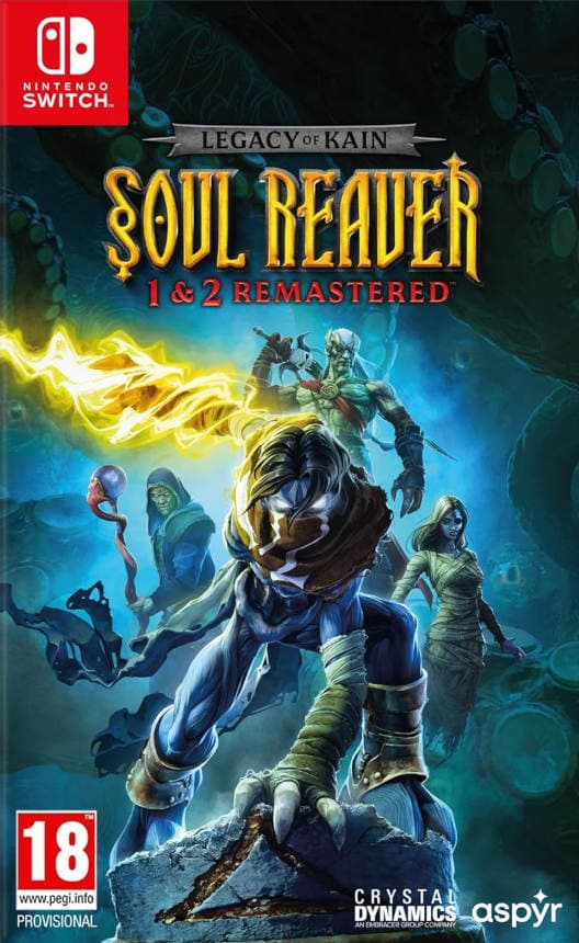 Legacy of Kain Soul Reaver 1&2 Remastered Switch