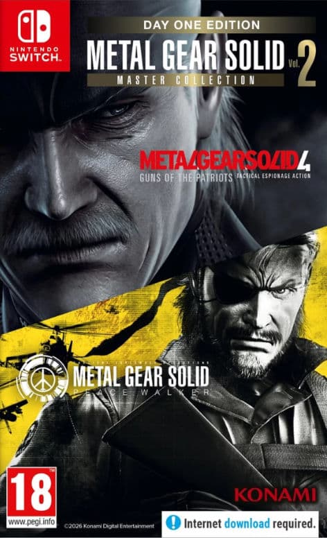 Metal Gear Solid Master Collection Vol. 2 Switch