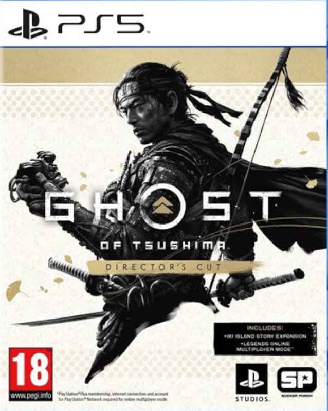 Ghost of Tsushima Director's Cut PS5 Pre-owned excellent condition