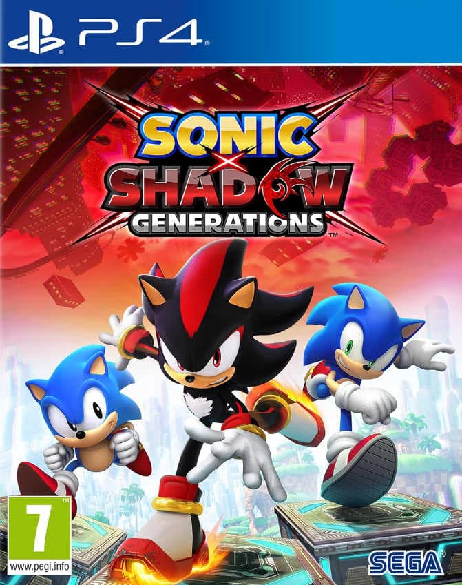 Sonic x Shadow Generations PS4 Excellent condition Pre-owned