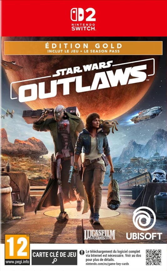 Star Wars Outlaws Switch 2 Excellent condition Pre-owned