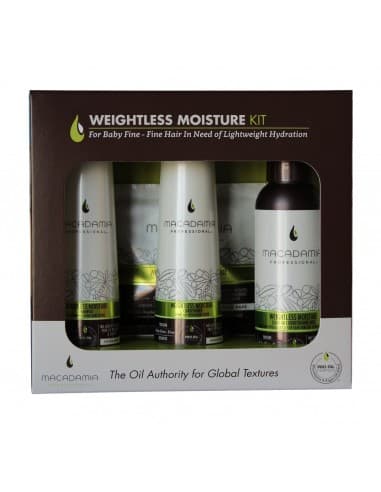 Kit Cheveux Fins Macadamia Weightless Moisture - Hair-france