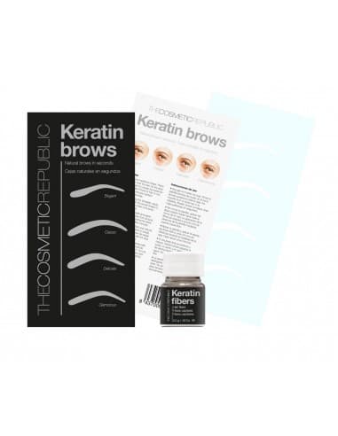 Keratin Eyebrows Noir - Hair-france