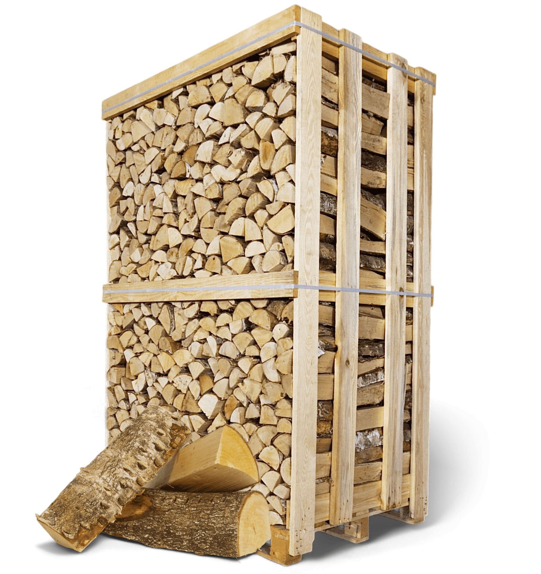 Birke Kaminholz 1,6 RM XXL-Palette