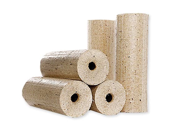 Holzbriketts in Premium Qualität mit Zugloch