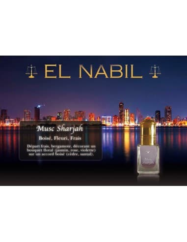 Musc : Boisé, Fleuri, Frais - El Nabil