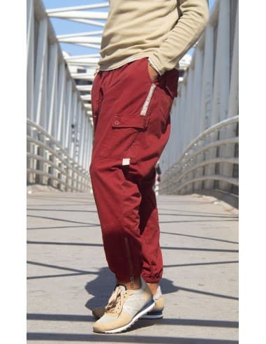 sarouel para life rouge-na3im S -  Na3im