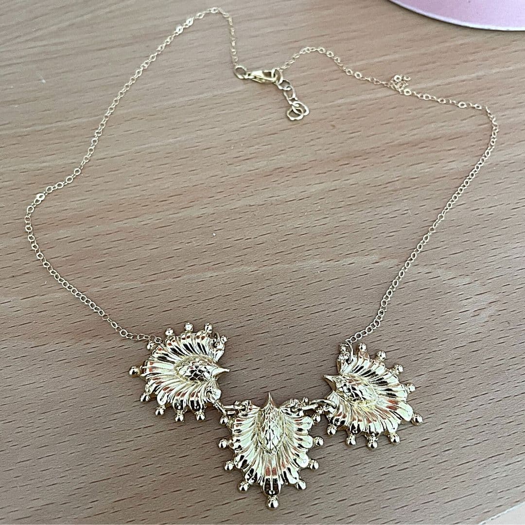 Collier doré Palmettes