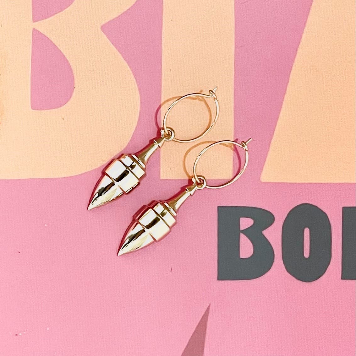 Boucles d'oreilles pendantes Lancelot