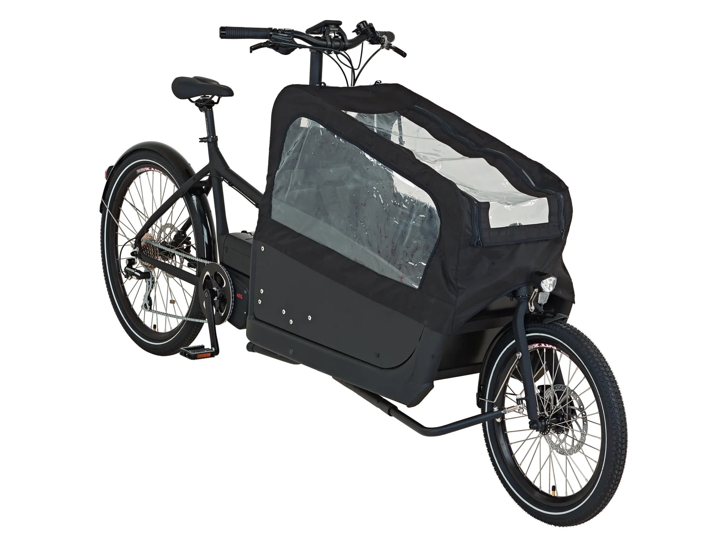 Prophete E-Bike Cargo Plus 22.ETL.10 Schwarz Matt 20"/26"