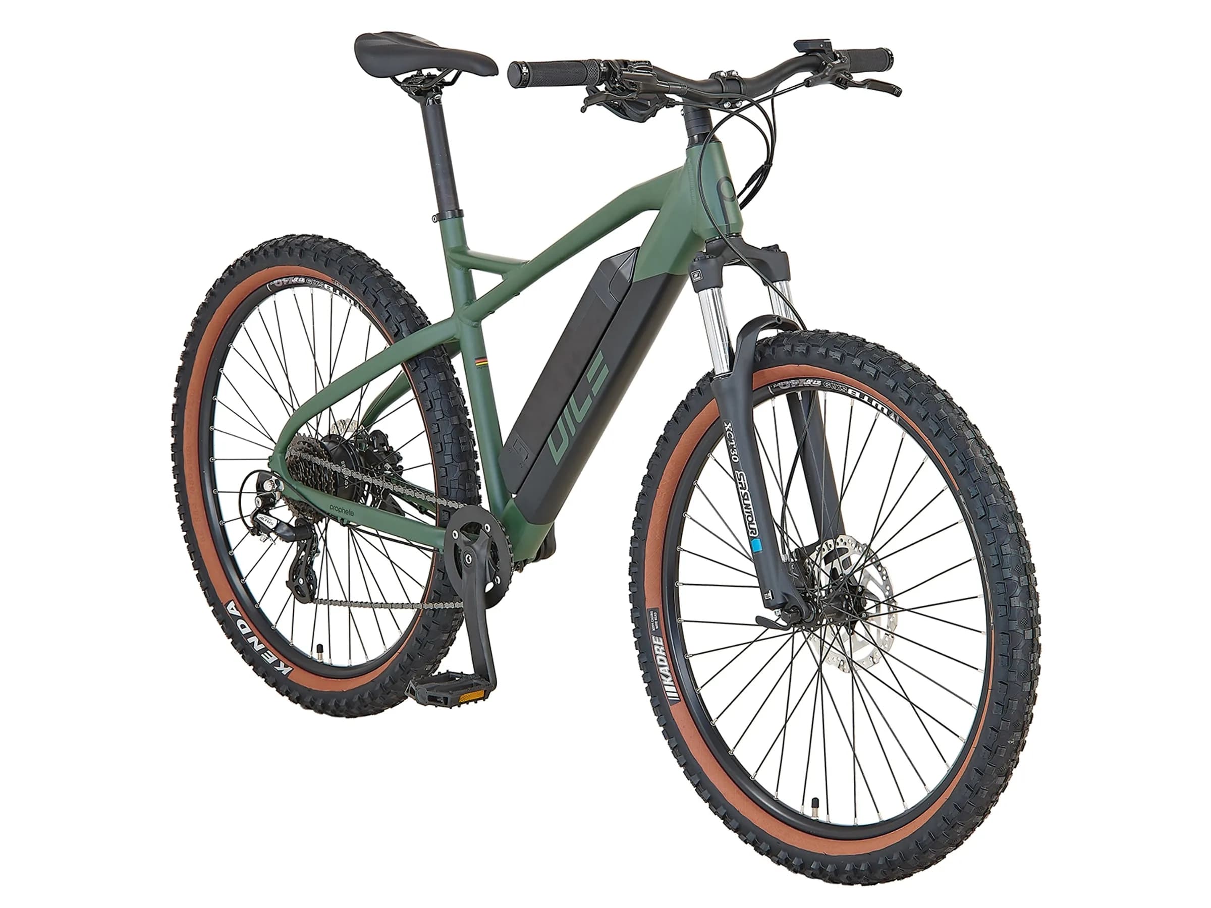 Prophete E-Bike MTB Dice 1.0 Bronze GrĂŒn Matt 27,5"