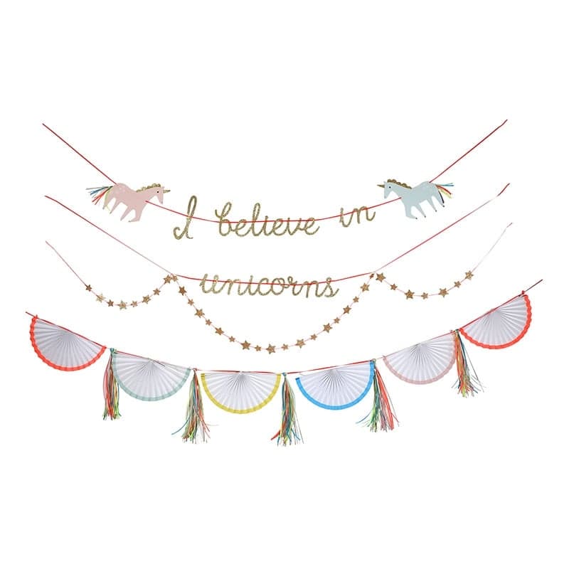 Meri Meri - Guirlande Licorne