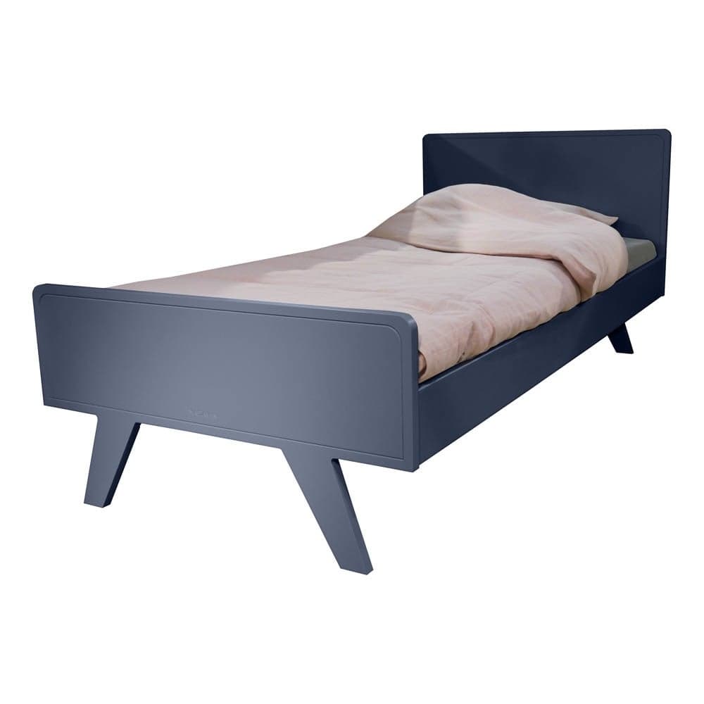 MATHY BY BOLS - Lit enfant  90x200 cm - Madavin Gris anthracite