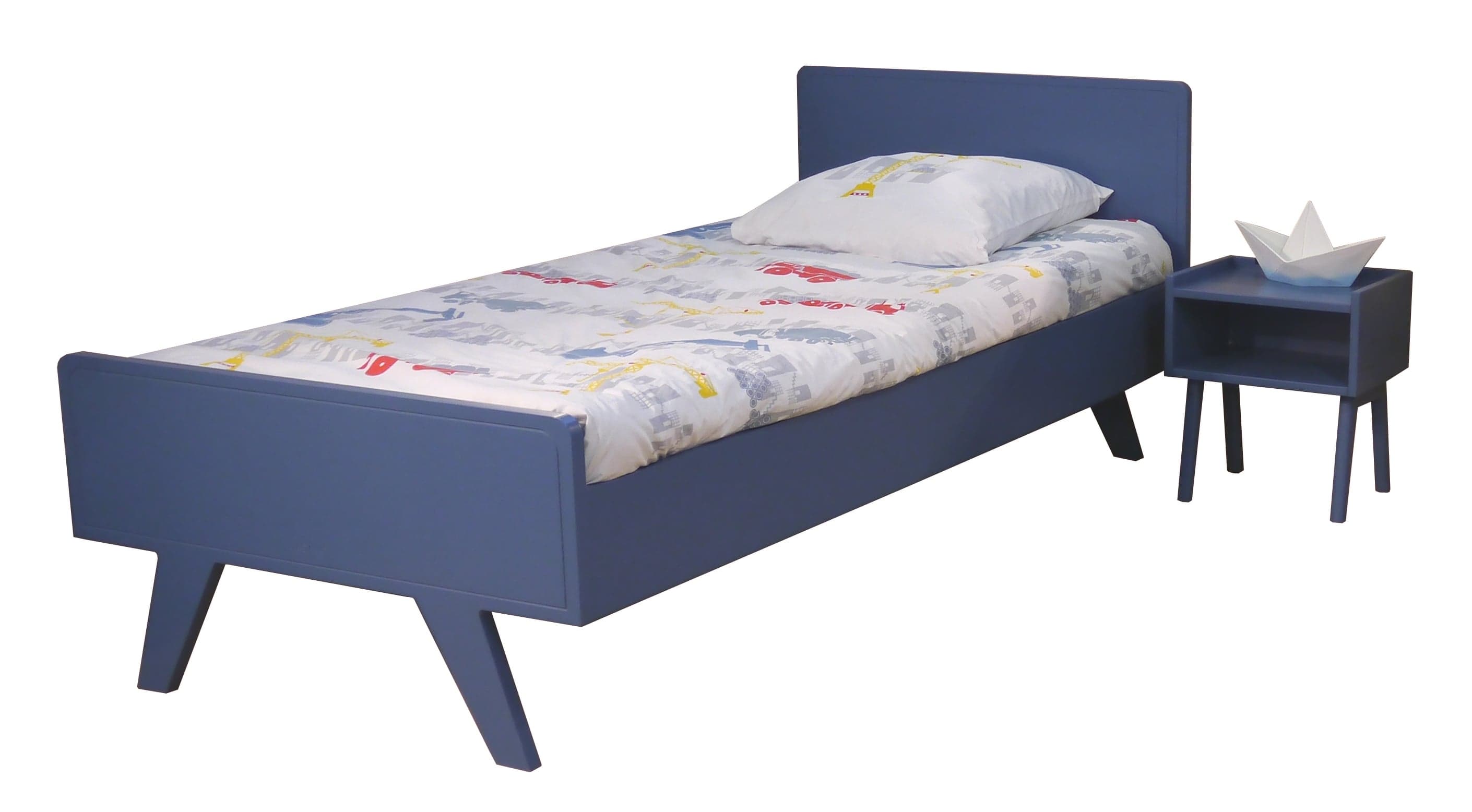 MATHY BY BOLS - Lit enfant  90x200 cm - Madavin Bleu Atlantic