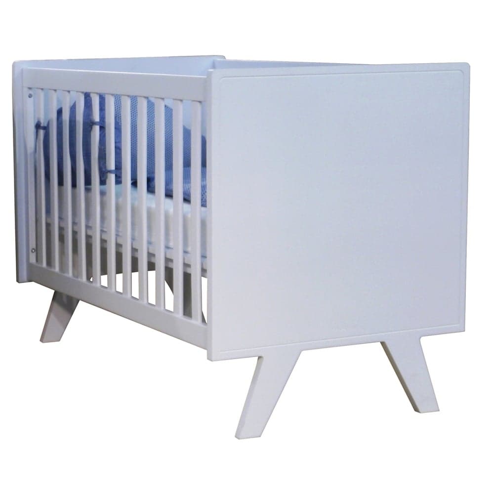 MATHY BY BOLS - Lit bébé Madavin 60 x 120 cm Blanc