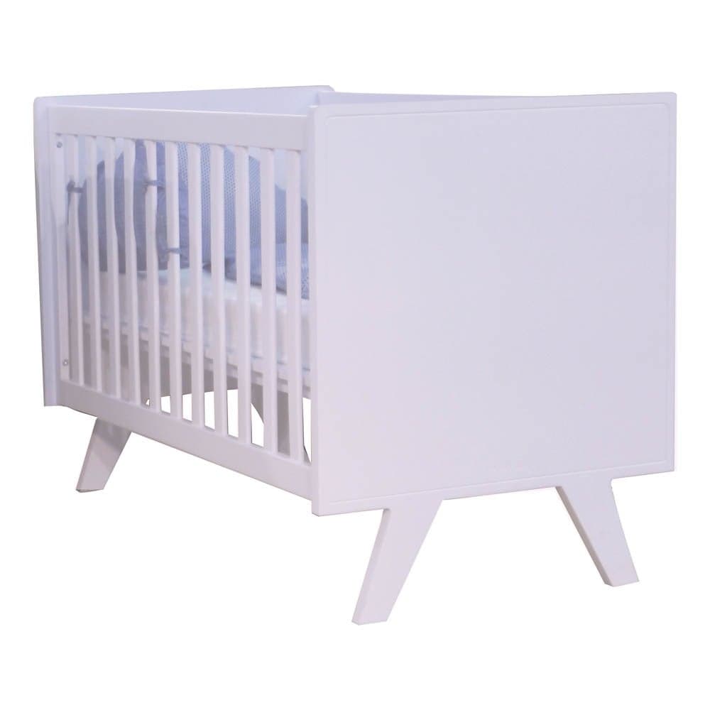 MATHY BY BOLS - Lit bébé Madavin 60 x 120 cm Rose poudré